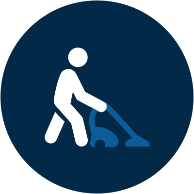 Carpet Cleaning - Carpet Cleaning Icon Png (400x400)