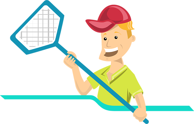 Nick Clearwater Pool Service Is Based In The Hills - Pool Cleaning Clipart (653x420)