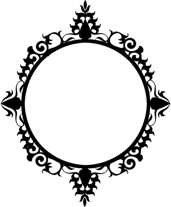 Circle Frame Clipart - Snow White Silhouette Clip Art (600x724)