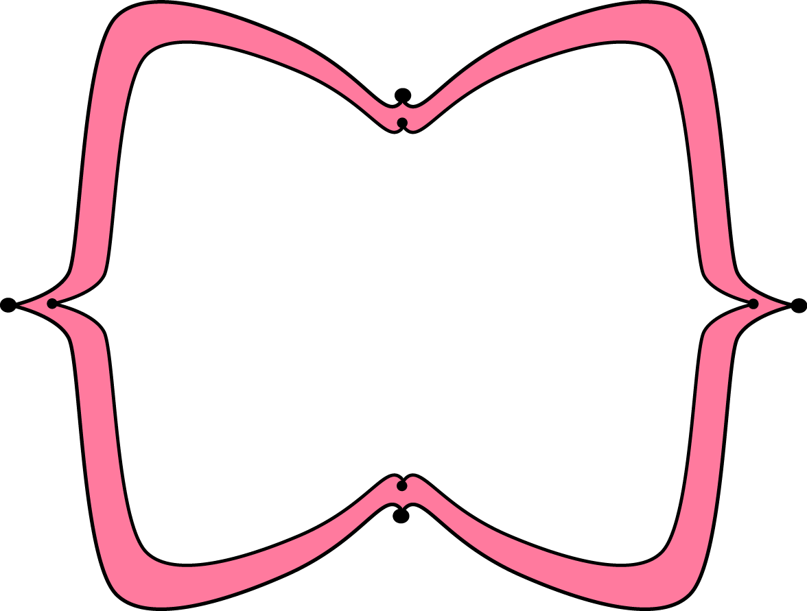 Pink Wide Pointy Frame - Pink Wide Pointy Frame (1176x891)