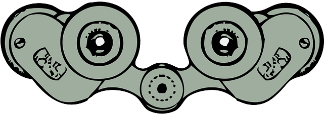 Grey, Binoculars, Automatic, Look, Rear, Vision - Binoculars (640x320)