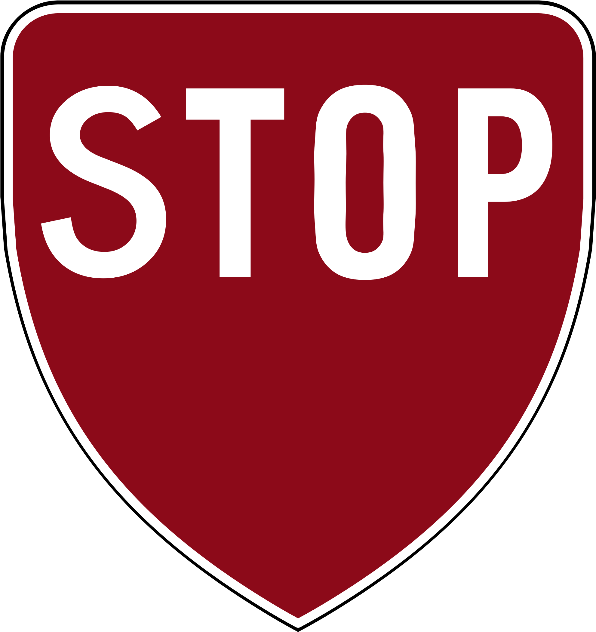 Open - Panneau Code De La Route (2000x2127)