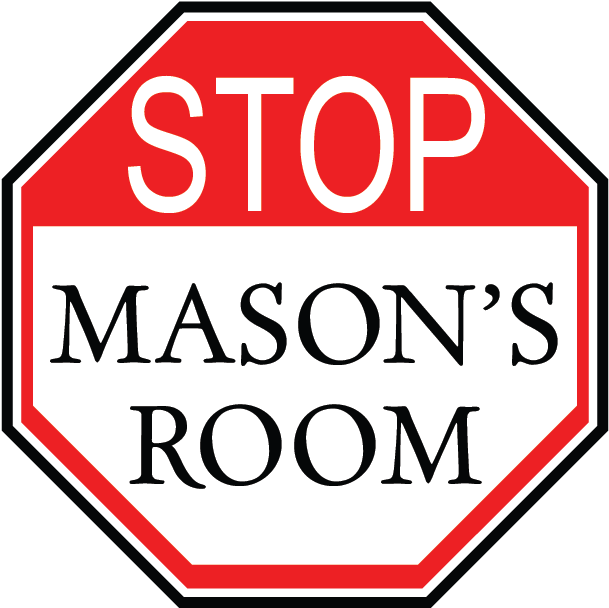 Stop Sign W/custom Name - Open Gate Sign (700x700)