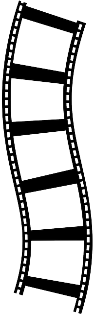 Cartoon, Template, Border, Movie, Free, Edit - Film Strip Clip Art (320x640)