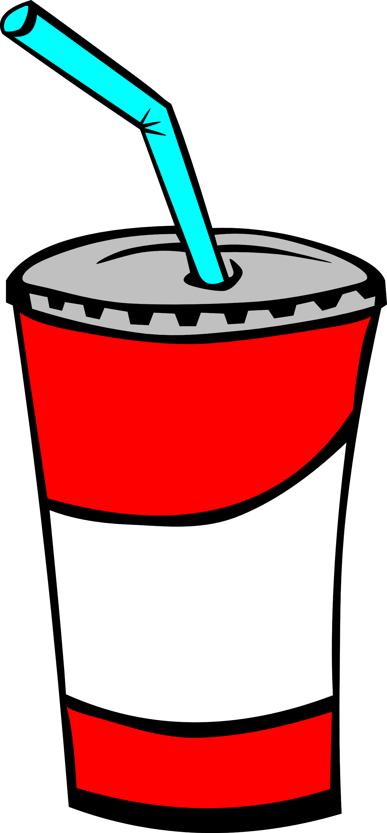 Movie - Fast - Soda Clipart (1331x2859)