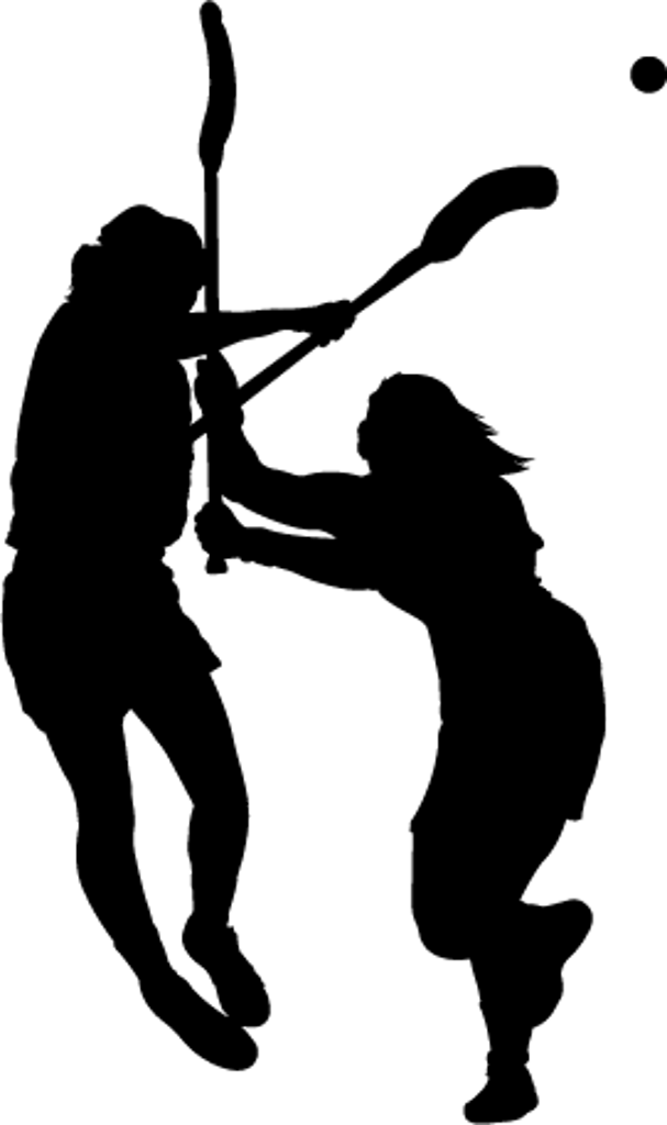 Clinics - Girls Lacrosse Silhouette (607x1024)
