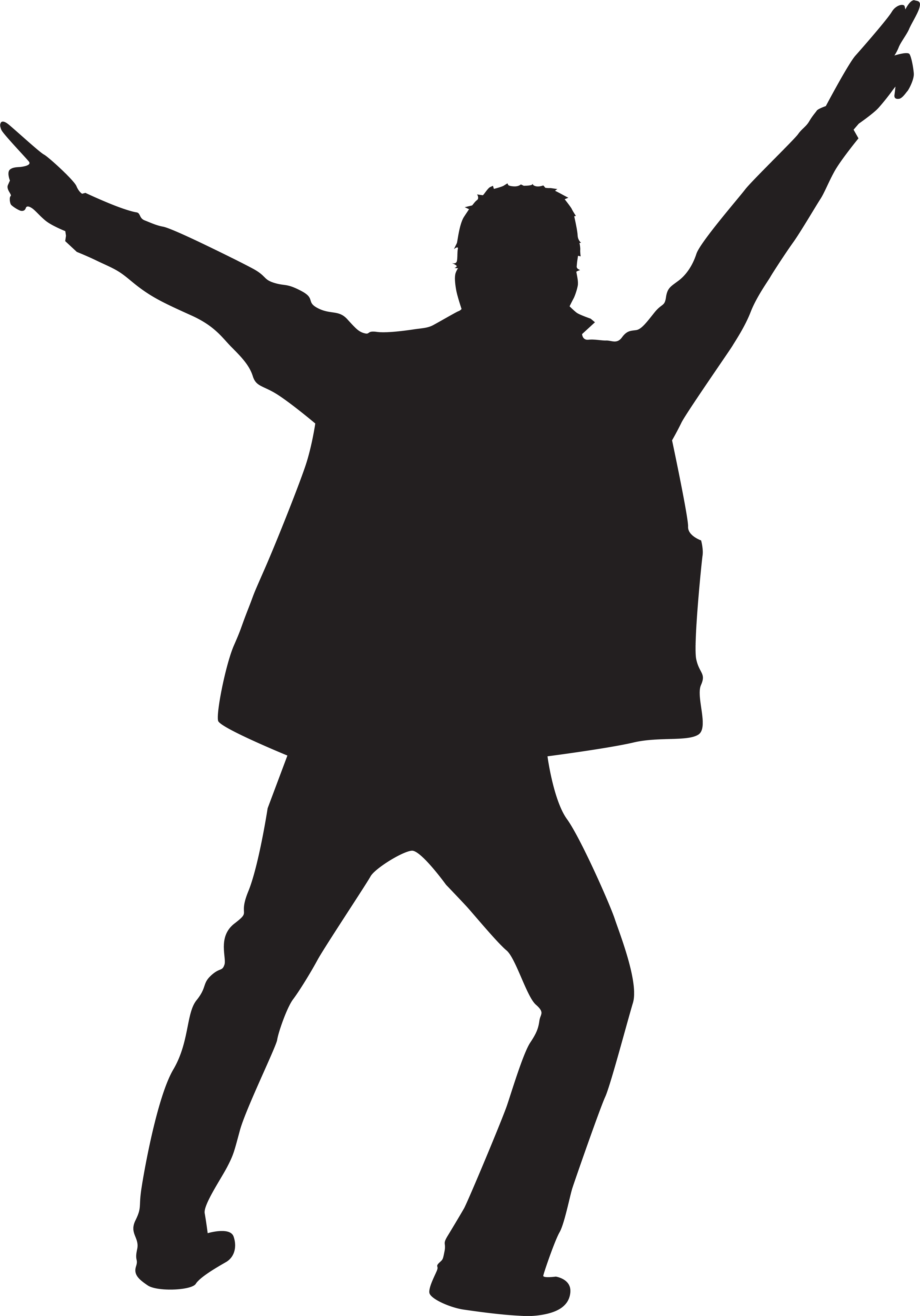Dancing Man Silhouette Clip Art Png Imageu200b Gallery - Clip Art Man Dancing (5593x8000)