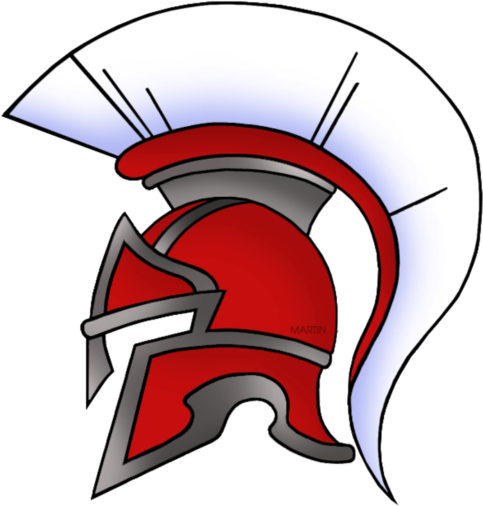 Roman Clip Art - Sparta City State Symbol (697x730)