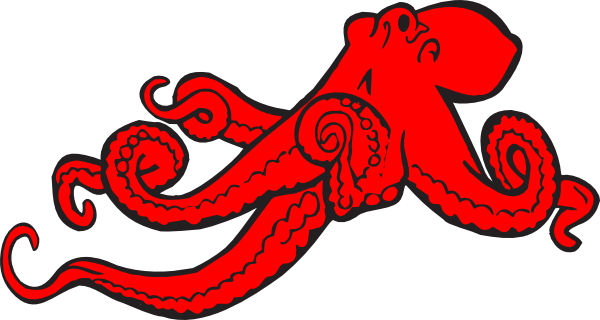 Free To Use Public Domain Octopus Clip Art - Octopus Clip Art (600x320)