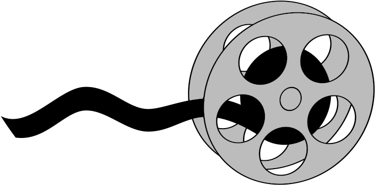 Clipart Of Roll, Movie And Theater - Clipart Of Roll, Movie And Theater (800x399)