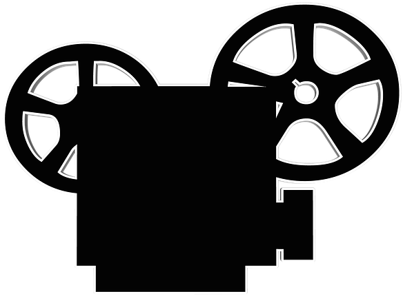 Film Projector Movie Projector Recording Media - Moon River (flute And Piano) - Sheet Music (720x720)