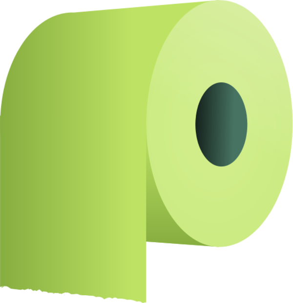 Toilet Paper Roll - Circle (600x619)