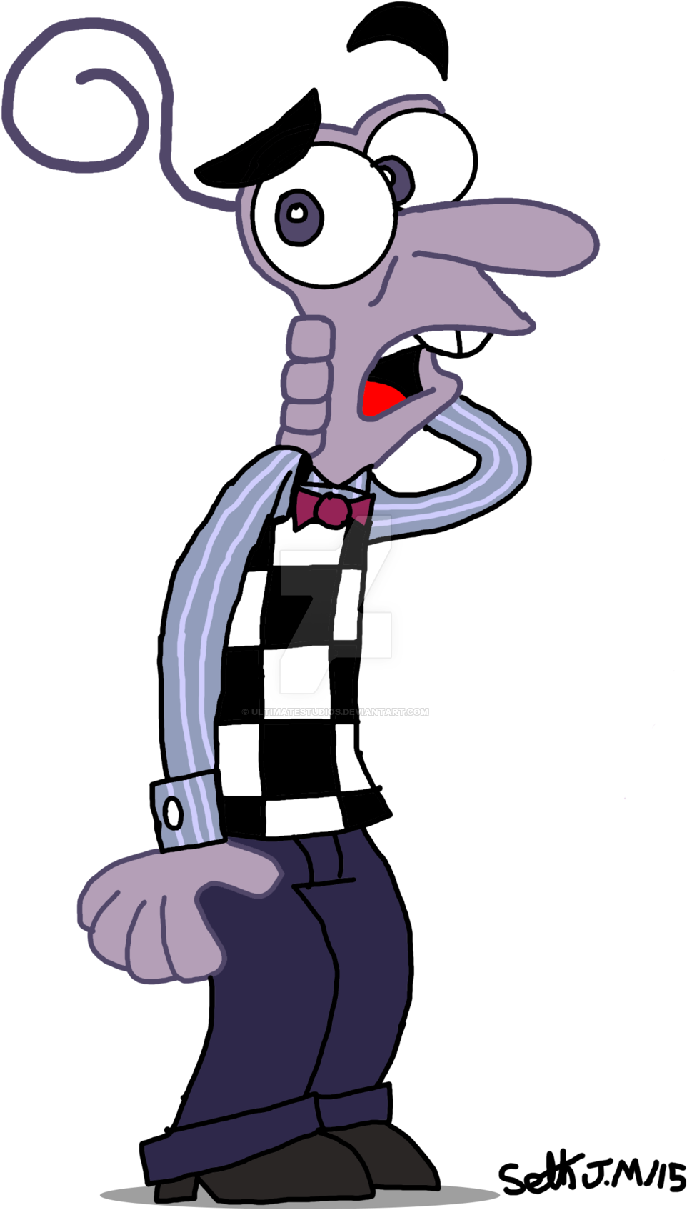 Fear Clipart Inside Out - Inside Out Fear Drawing (1024x1720)