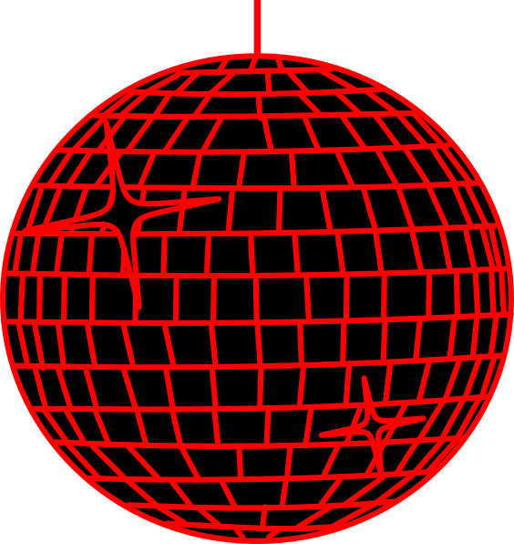 Disco Ball Shower Curtain (564x596)