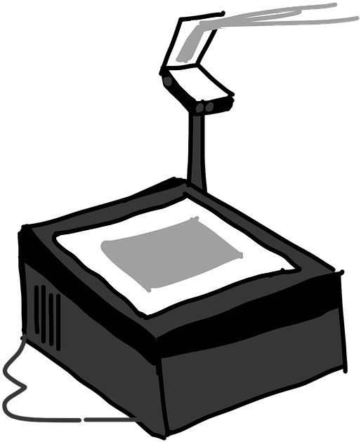 Overhead Projector Projector Mapping - Overhead Projektor (960x720)