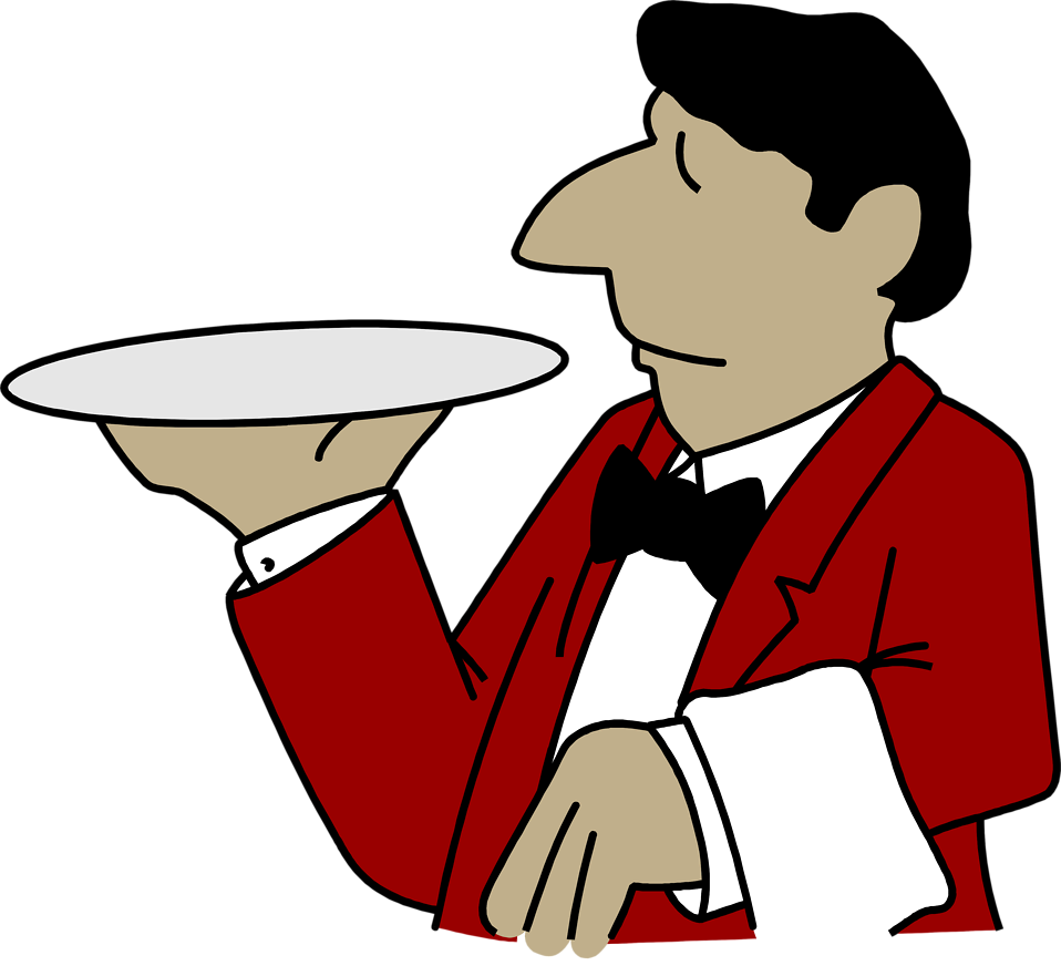 Waiter Pictures - Waiter Clip Art Free (958x872)