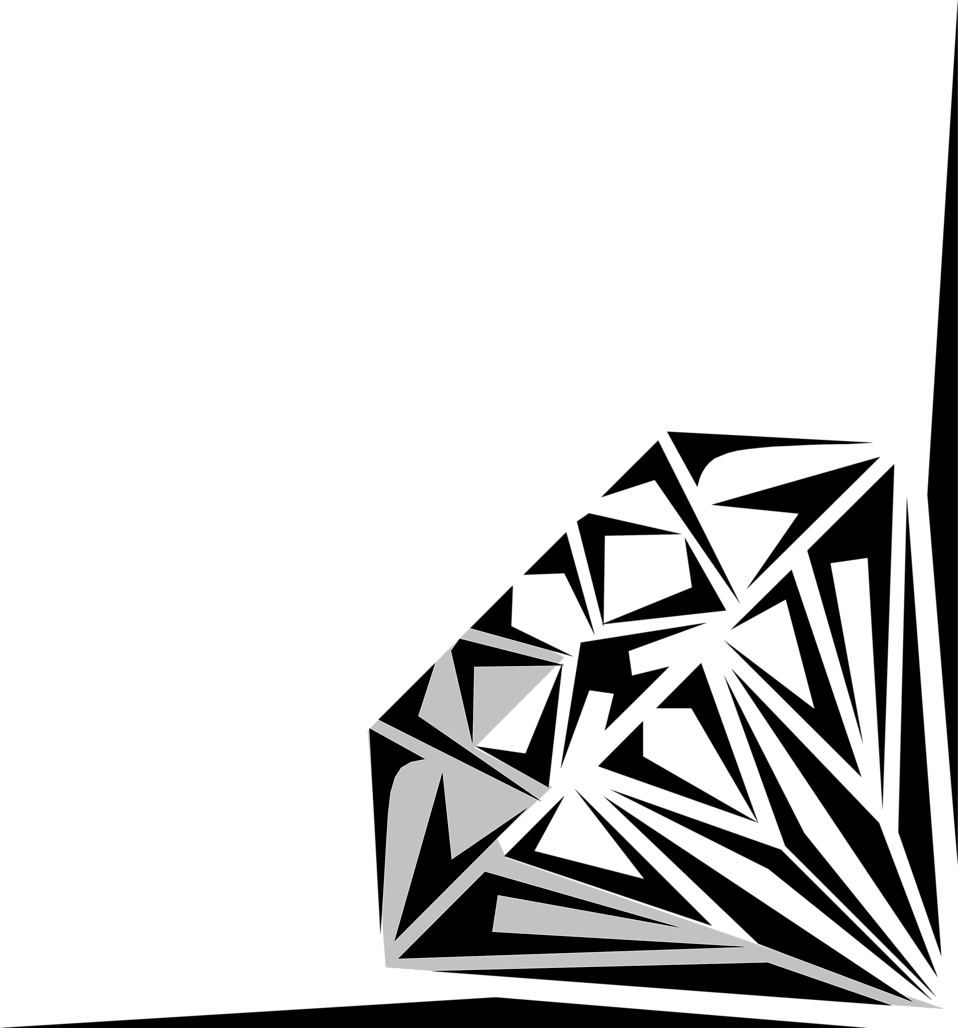 Diamond Border Clip Art - Trabant Loving Me 2006 Uk 7" Vinyl Ecb955 (958x1028)