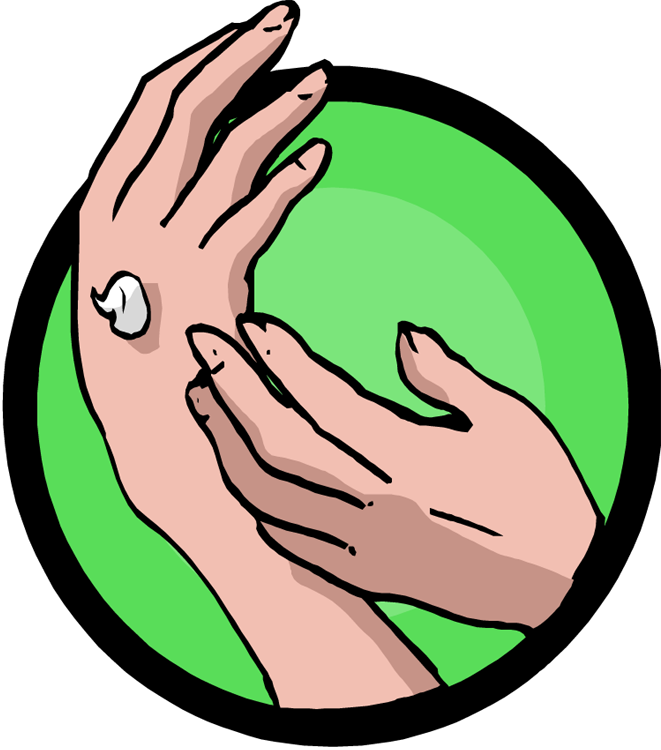 365 Days Of Fun In Marriage - Hand Massage Clipart (661x750)