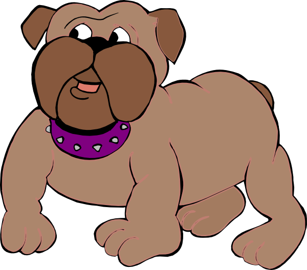 Bulldog Clip Art - Bull Dog Clip Art (600x528)