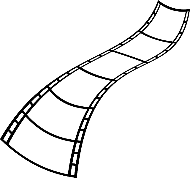 White Film Clipart (640x599)