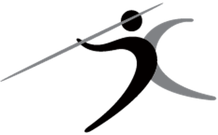 Sports - Javelin Throw Clip Art (446x399)