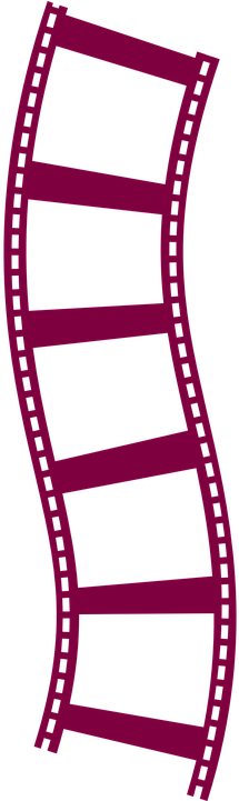 Movie Film Strip Negatives Film Photography - Film Strip Clip Art (360x720)