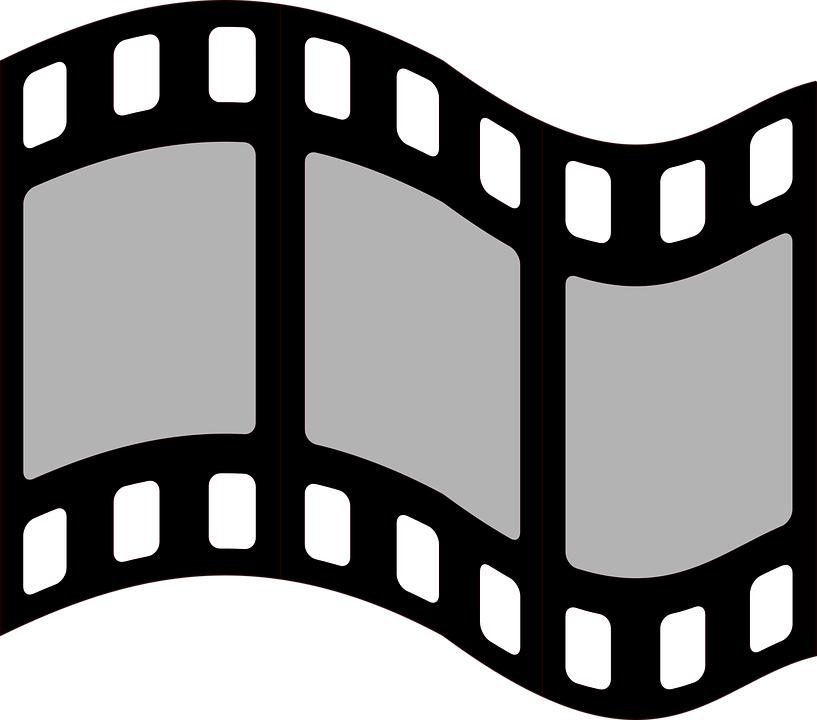 Film Movie Graphic Symbol Strip Cinema Retro - Film Frames Png (817x720)