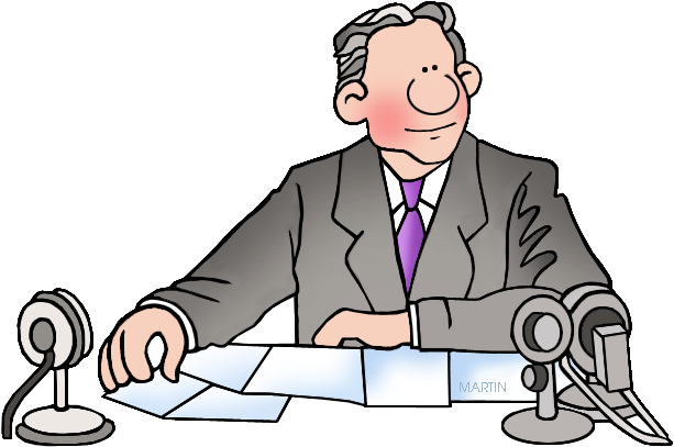 United States Clip Art By Phillip Martin, Famous People - Franklin D Roosevelt Clipart (648x436)