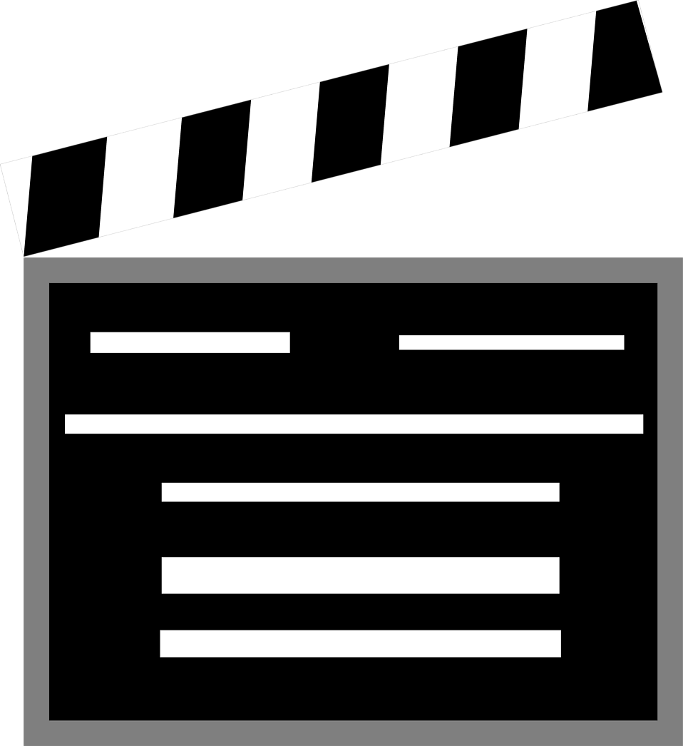 Movie Clipart - Movie Clipart No Background (958x1046)
