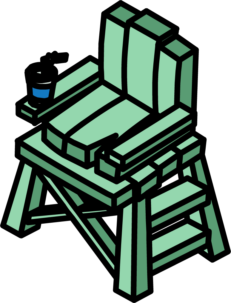 Lifeguard Chair - Lifeguard Chair (774x1015)