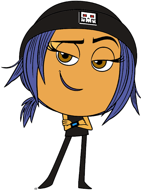 Gene Hi-5 Smiler Jailbreak Poop - Personajes De La Pelicula Emoji (472x634)