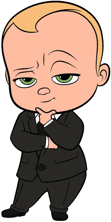 The Boss Baby Movie Clip Art Images - Drawing (380x754)