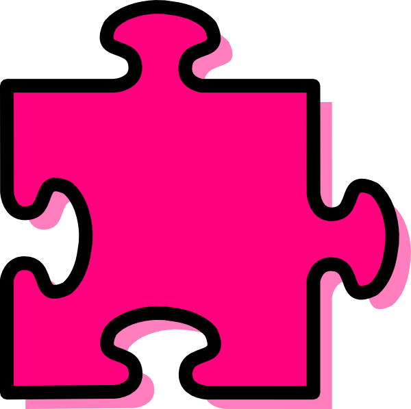 Jigsaw Clipart - Clip Art Jigsaw Piece (600x597)