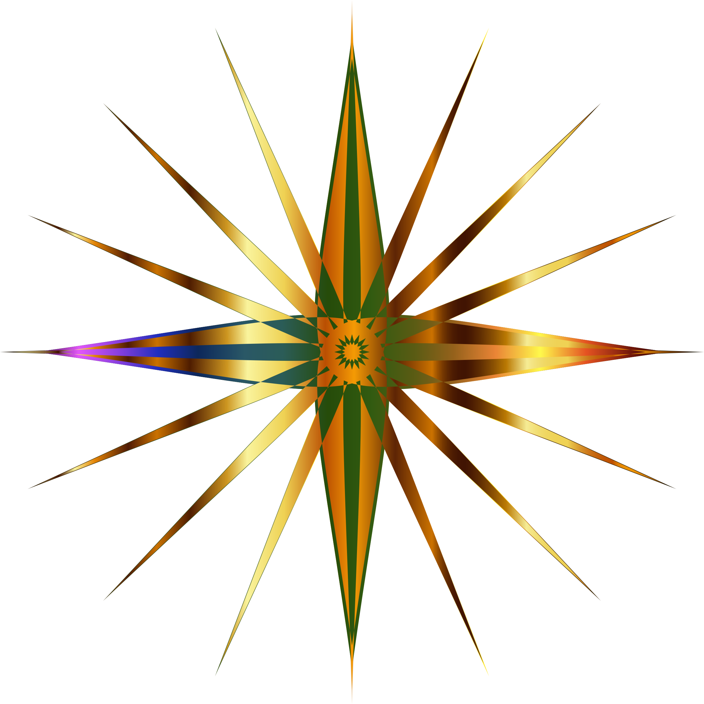 Christmas Star Clip Art Transparent - North Star Png (2400x2400)