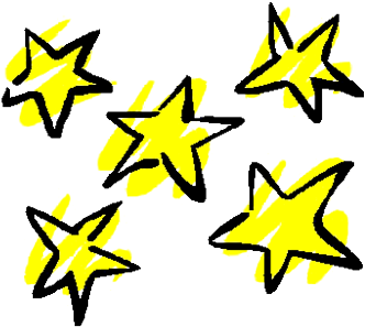 Your A Star Clipart - Stars Cartoon (400x355)