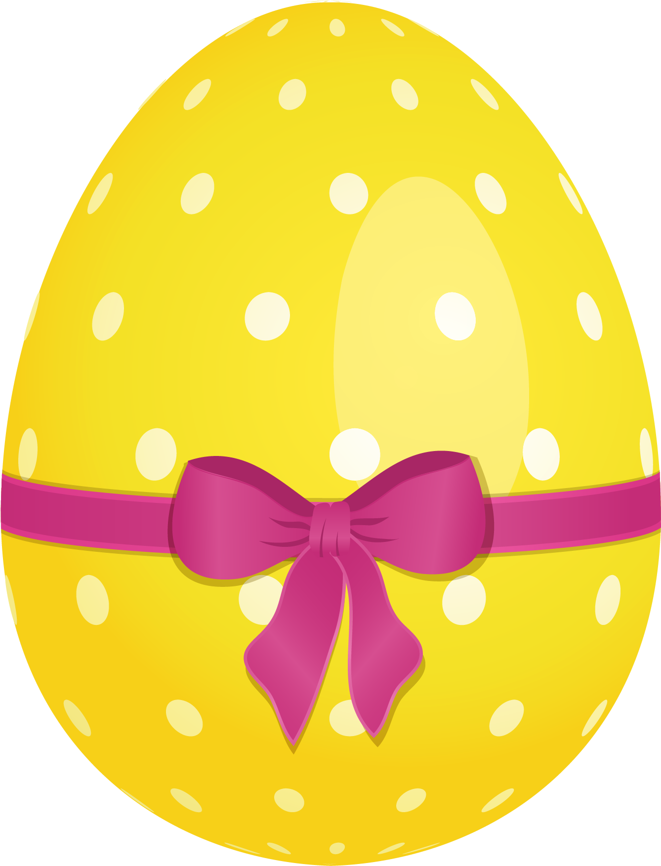 Bow Clipart Wallpapers List - Easter Egg Clipart Png (1440x1855)
