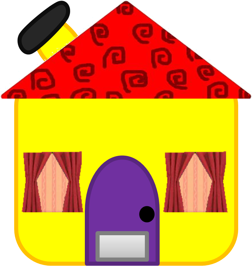 The Blues Clues House - Spot's Clues (802x847)