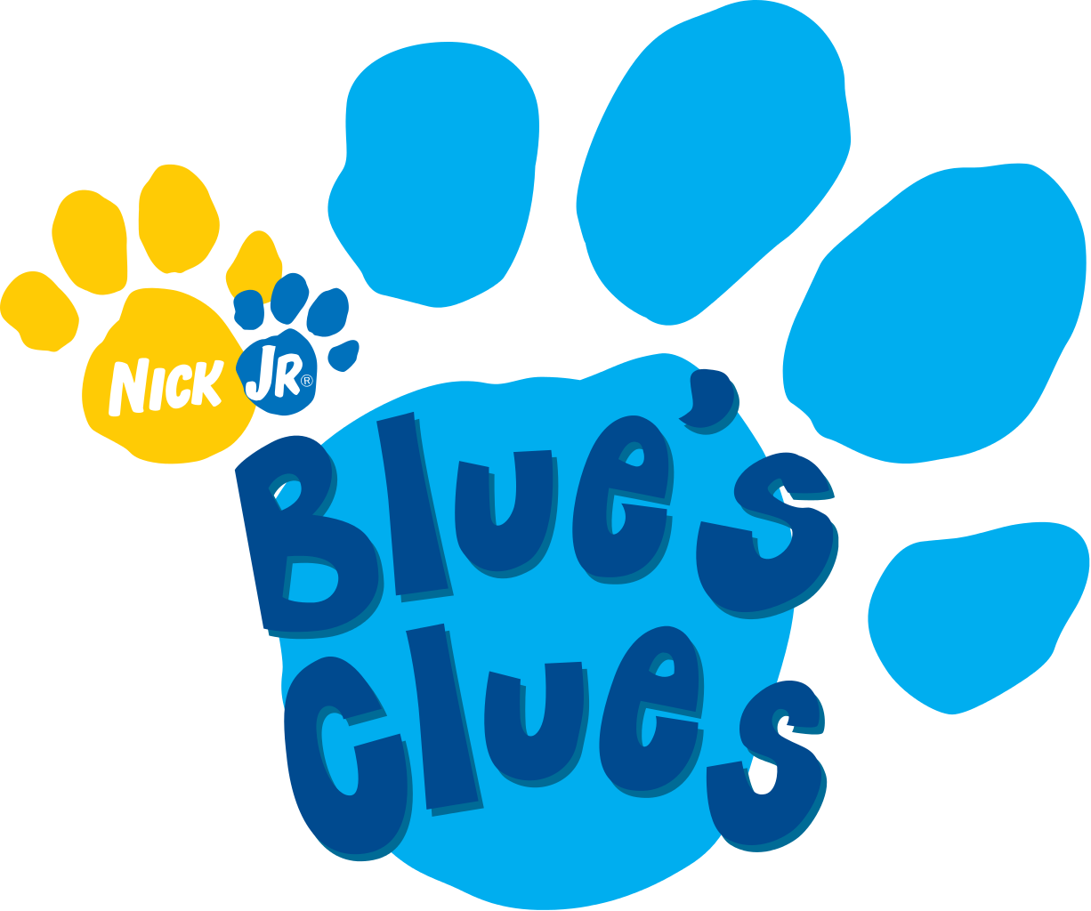 Fileblues Clues Logo - Nick Jr Shows Logos (1226x1024)