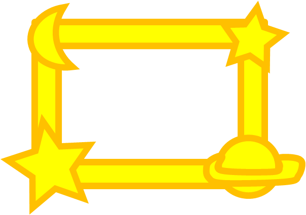 Space Picture Frame - Blues Clues Picture Frame (604x425)