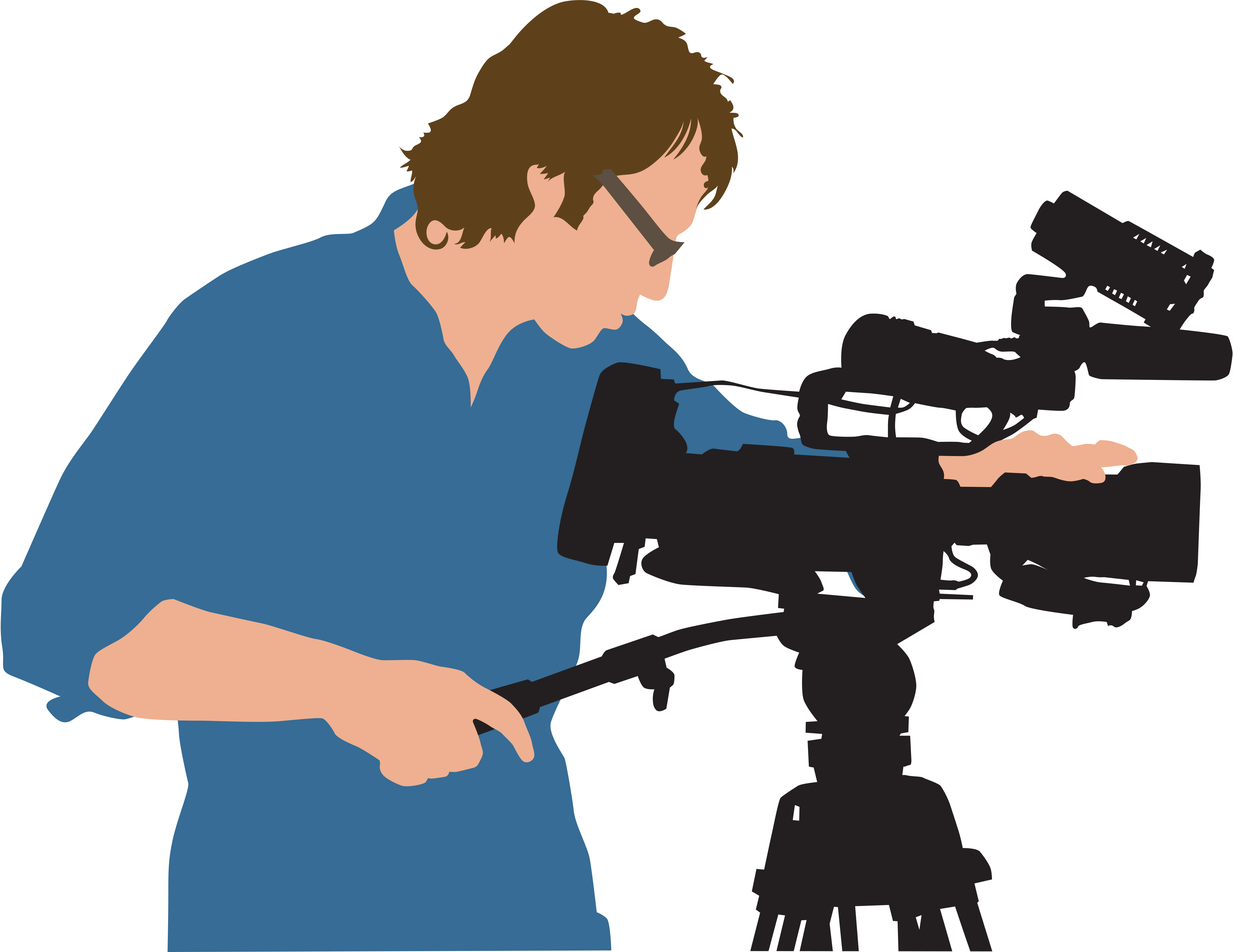 How To Make A Successful Marketing Video - Cameramen Clipart (4328x3342)