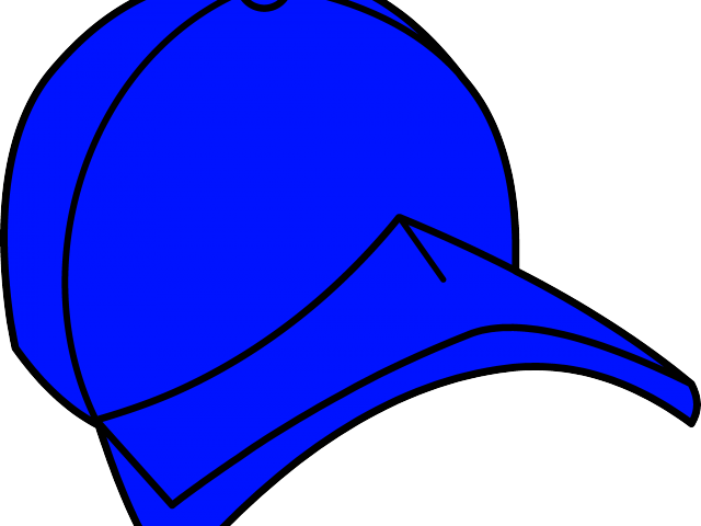 Blue Cap Cliparts - Blue (640x480)