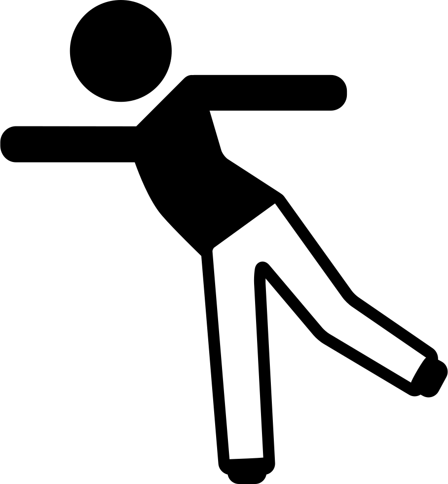 Png File - Standing One Leg Icon (908x980)
