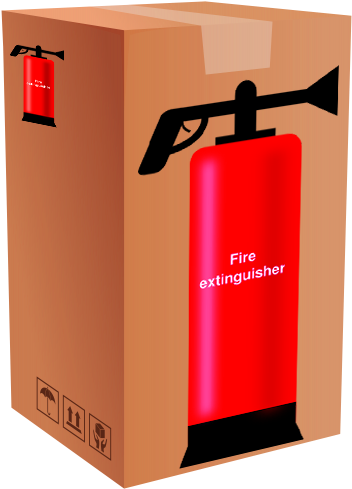 Fire Extinguisher Paper Box Conflagration - Fire Extinguisher Paper Box Conflagration (600x600)
