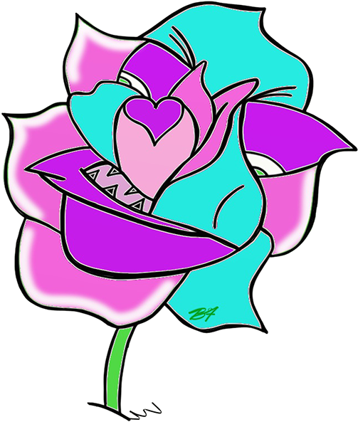 Theres Always A Little Beast In Beauty On Behance - Tulip (600x700)