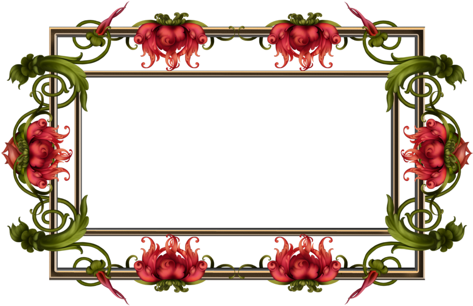 Rose Vine Frame - Picture Frame (1024x683)