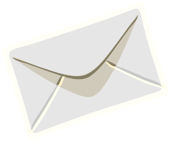 Envelope Clip Art At Clker - Opening Envelope Animation (600x498)