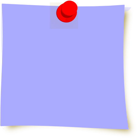 Vnew Blue Sticky Clip Art At Clker - Portable Network Graphics (450x595)