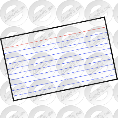 Index Card Picture - Handwriting (380x380)