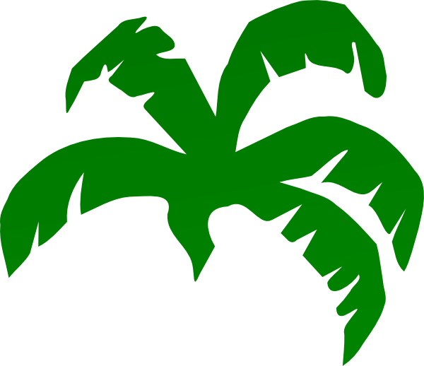 Palm Tree Leaves Clip Art (600x518)