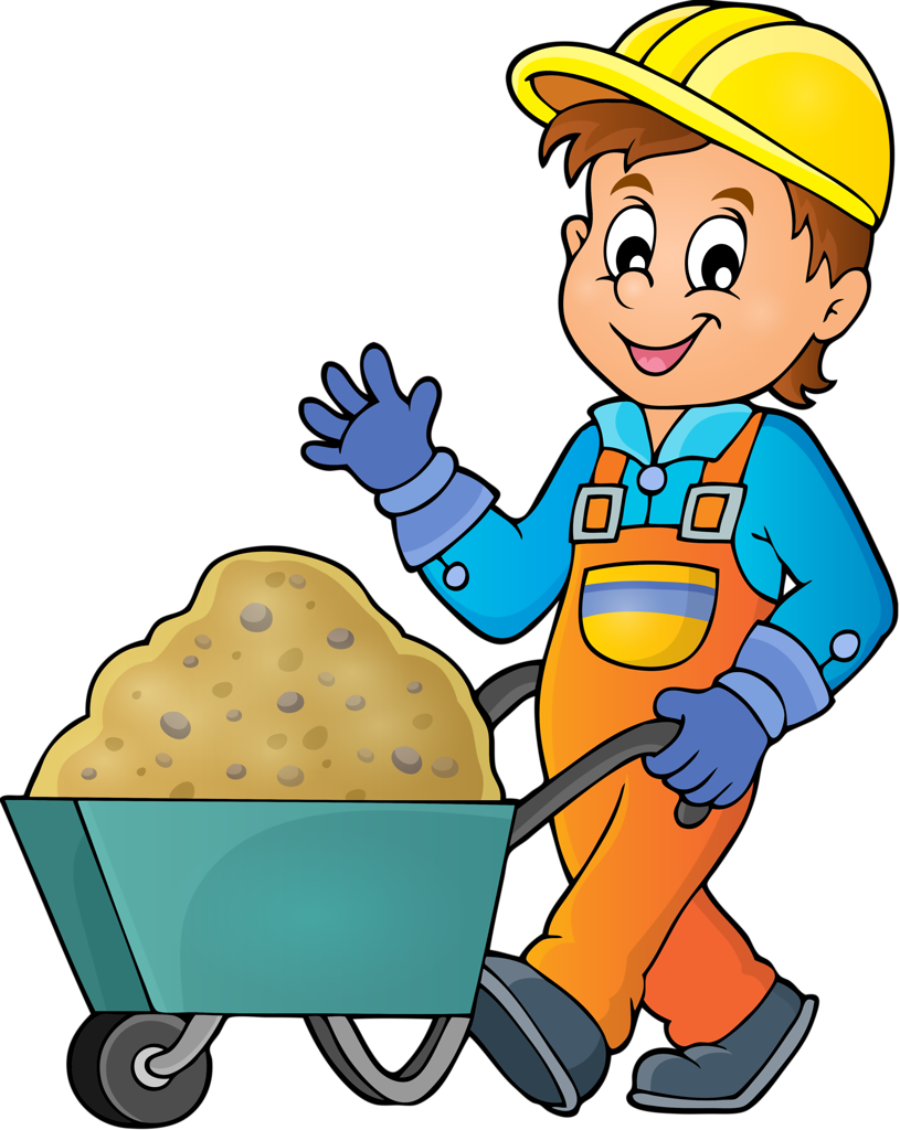 Construção - Construction Worker Clipart Png (815x1024)